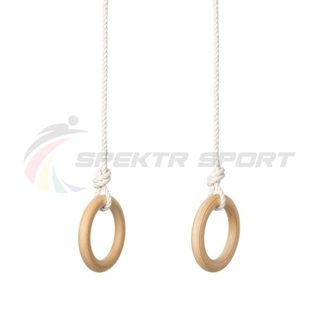 Купить Кольца гимнастические деревянные (фанера 18 мм, покрытие: эмаль, лак или пропитка) в Сорочинске 