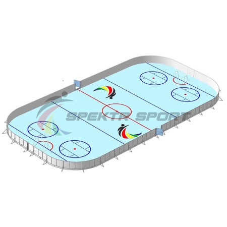 Купить Хоккейная коробка, борта фанера 12 мм, 30×15 в Сорочинске 